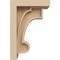 Ekena Millwork 3"W x 6"D x 9"H Classic Alma Rough Cedar Woodgrain TimberThane Corbel, Primed Tan CORUR03X06X09ALMRCPR - alternate 6